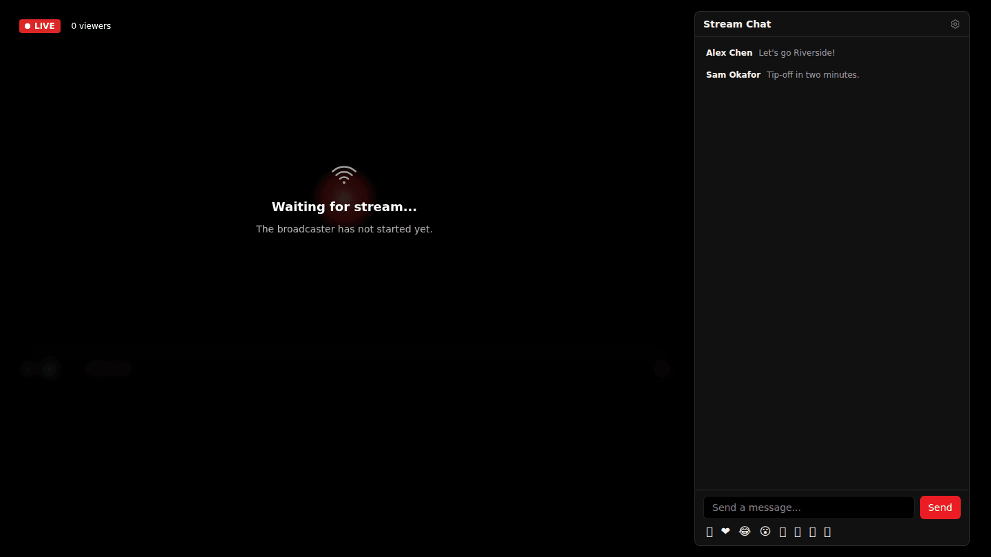 Watch Stream Chat while you are live